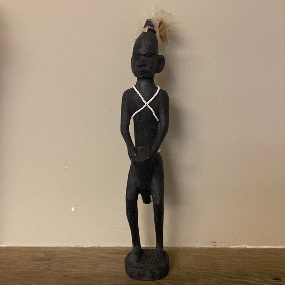 Home Art Decor Wooden Sculpture Figurine